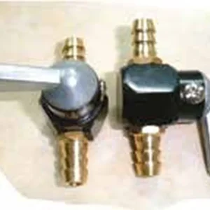 Prémiový BUZZETTI kohout kohoutek paliva IN-LINE - univerzální 7mm