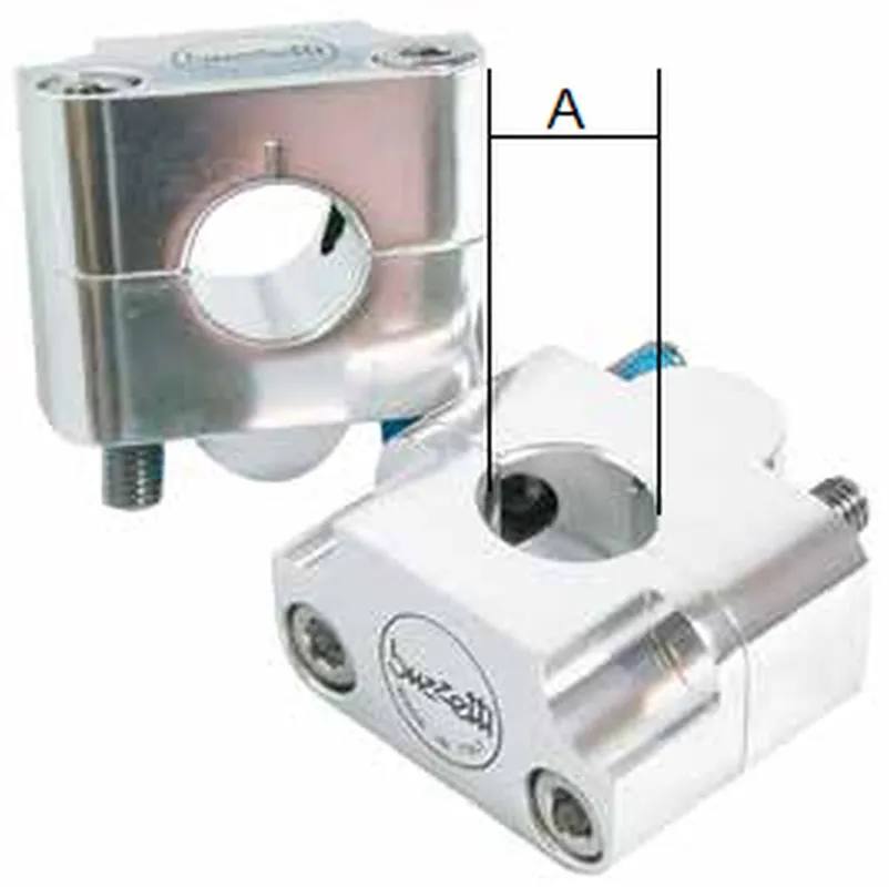 BUZZETTI montáž / redukce / zvýšení řídítka s 22mm na 28mm barva stříbrná Ihned K Objednání
