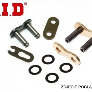 Originální DID nýtovací spojka (článků propojení) řetězu hnacího CL520 ERT3GG-ZJ barva zlatá - nahrazuje 520ERT2