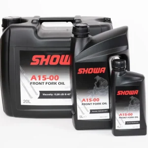 Expresní Doručení SHOWA olej do teleskopů / tlumičů / zavěšení FRONT FORK OIL FACTORY A15-00 5W (15,88 CST) 5L (3) (AKC) -nahrazuje F500LUB30010