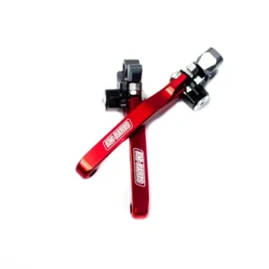 Celosvětová Doprava FM-PARTS sada spojkové páčky a brzdy do BETA RR/ X-TRAINER 13-24 barva červená