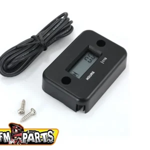 FM-PARTS indukční měřič motohodin voděodolný barva černá (EL) Nejlepší Cena