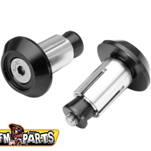 Doprava Zdarma FM-PARTS koncovky řidítek/víčka/zátky ALUIMINIUM barva černá