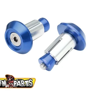 FM-PARTS koncovky řidítek/víčka/zátky hliník barva světle modrá Celosvětová Doprava