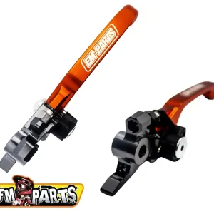 Nová Kolekce FM-PARTS sada spojkové páčky a brzdy do KTM 15-23 BREMBO barva oranžová
