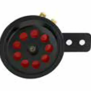 GAUSS klakson (zvukový signál) univerzální černá-červená (průměr 70 mm) Sezónní Sleva