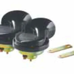 Hromadná Objednávka GAUSS klakson (zvukový signál) univerzální černá (vysoká i nízký TON 2 kusy ) (průměr 90 mm)