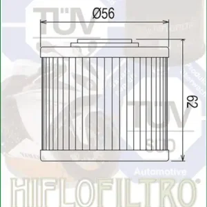 Sezónní Sleva HIFLO olejový filtr HF 162 BMW R 1300 GS 22-24 (11427105320)