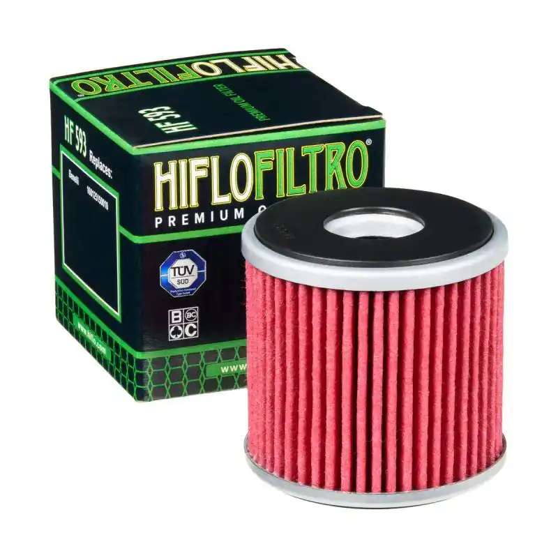 HIFLO olejový filtr HF 593 BENELLI BN 250 16-18, TRK 250 18-24, LEONCIO 250 18, (160125150010) Expresní Doručení