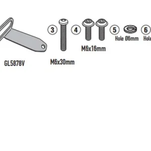 Kup Teď KAPPA blatník zadní s krytem řetězu HONDA NX 500 24-25, CB 500 HORNET 24-25