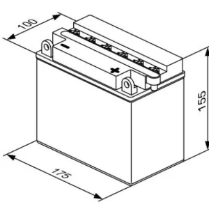 M akumulátor YB16L-B (bez elektrolytu) Koupit Online