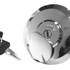 V PARTS (VICMA) víčko/zátka palivové nádrže HONDA CBF250/CG 125 chromovaný (M8023) Vysoce Kvalitní