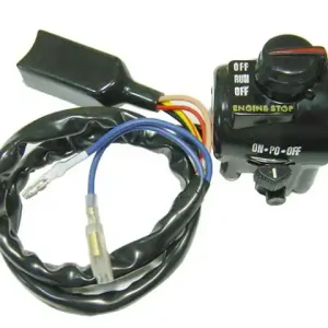 PSYCHIC kombinovaný spínač zapalování, světla, startér na řidítka KAWASAKI KZ 900 / Z1 pravé Cenová Bomba