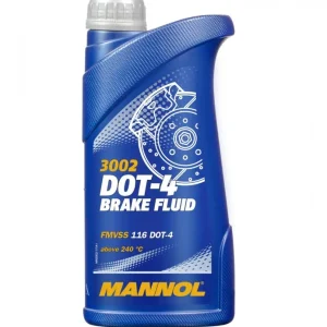 Hromadná Objednávka MANNOL BRAKE FLUID doT-4 1L - brzdová kapalina (3002)