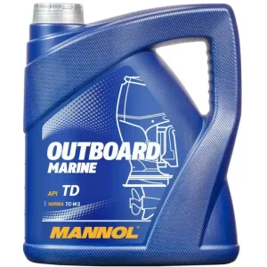 MANNOL směsný olej 2T OUTBOARD MARINE TC-W3 API 4L (7207) (4) Výhodná Nabídka