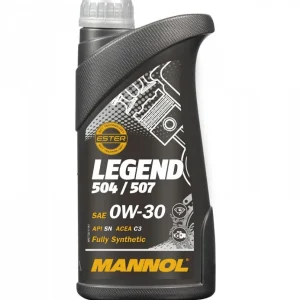 MANNOL motorový olej automobilový 0W30 LEGEND 504/507 1 LITR (7730) (syntetický) Luxusní
