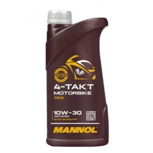 MANNOL motorový olej 4T MOTORBIKE 10W30 1L syntetický ESTER TECHNOLOGY (JASO MA/MA2) (7813) (20) Expresní Doručení
