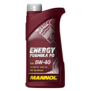 MANNOL motorový olej automobilový 5W40 ENERGY FORMULA PD 1 LITR (7913) (syntetický) Profesionální