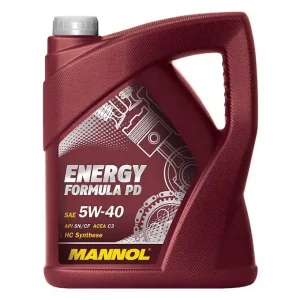 Poslední Šance MANNOL motorový olej automobilový 5W40 ENERGY FORMULA PD 5 litrů (7913) (syntetický)