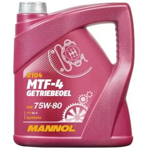 Super Cena MANNOL MTF-4 GETRIEBEOEL 75W80 API GL4 - olej převodový syntetický 4L (75W-80)