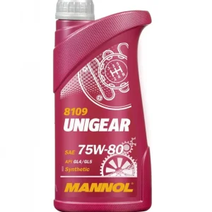 Nízká Cena MANNOL UNIGEAR 75W80 API GL4/GL5 - olej převodový SEMISYNTETIC 1L (75W-80) (8109)