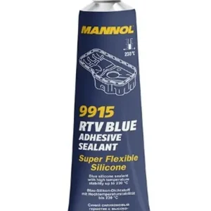 Nejprodávanější MANNOL GASKET MAKER - těsnící silikon- barva světle modrá 85G (nahrazuje těsnění) (9915) (144)