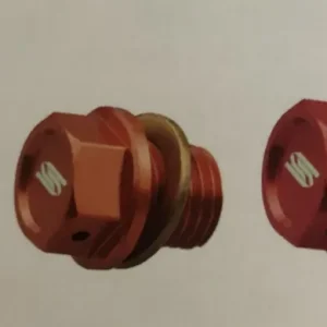 SCAR závodní vypouštěcí zátka oleje s magnetem KTM SX / SXF / EXCF, HUSQVARNA TC / TX / FE / FX, GAS GAS MC / EC / EX barva oranžová Ihned K Objednání