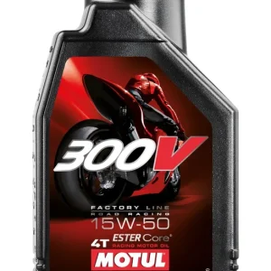 Horká Nabídka MOTUL motorový olej 300V 4T FL ROAD závodní 15W50 1L (syntetický)
