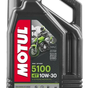 Sezónní Sleva MOTUL motorový olej 5100 4T ESTER 10W30 4L