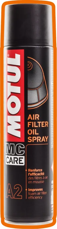 Výprodej MOTUL A2 AIR FILTER OIL 0,4L sprej (pro vzduchové filtry)