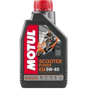 MOTUL motorový olej SCOOTER POWER 4T 5W40 1L (100% syntetic) Limitovaná Edice