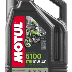 Finální Výprodej MOTUL motorový olej 5100 4T ESTER 10W40 4L