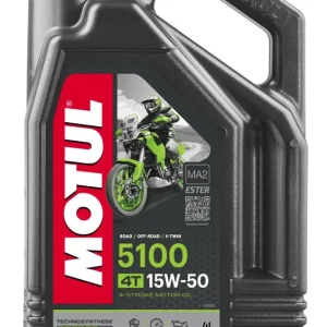 MOTUL motorový olej 5100 4T ESTER 15W50 4L Zlevněný