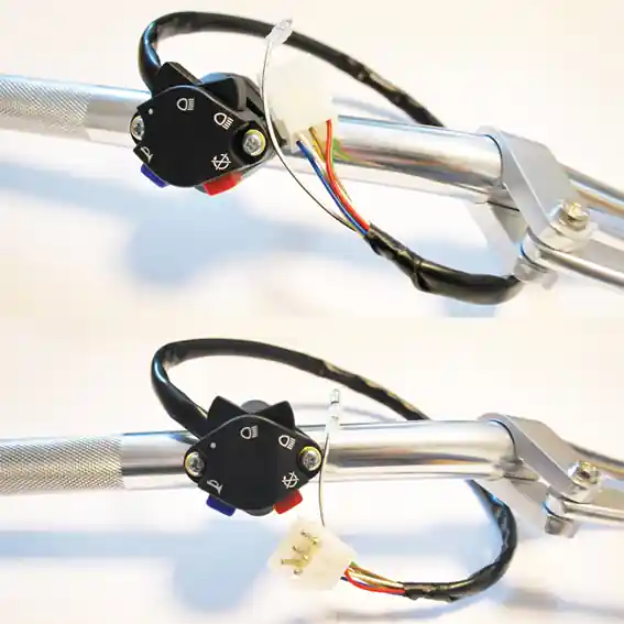 Nakupujte Hned PSYCHIC kombinovaný spínač zapalování, světel, signalizace na řídítka KTM EXC 01-15, HUSABERG (50311070000)