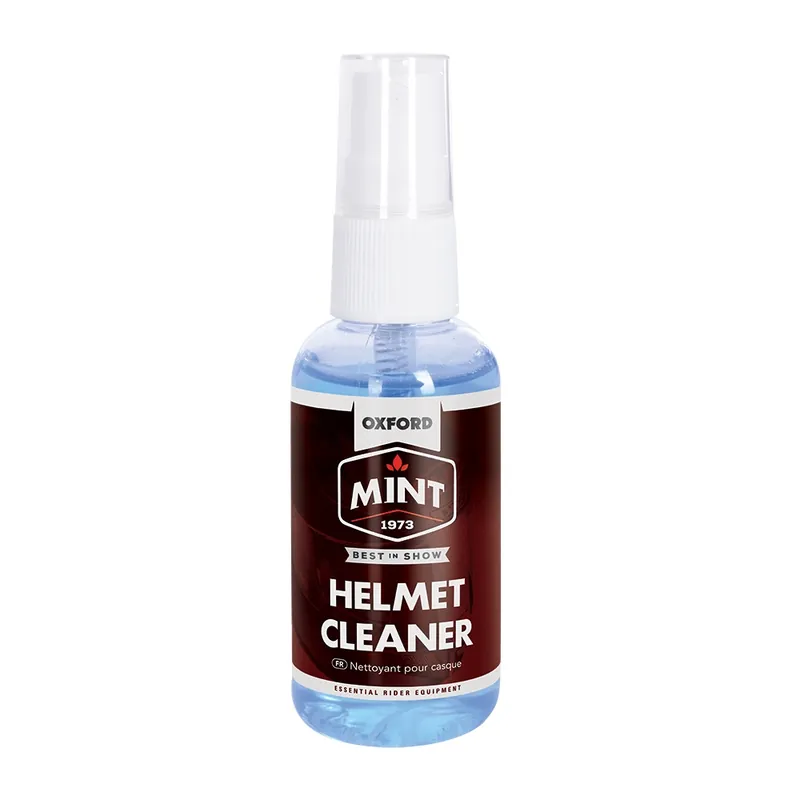 Horká Nabídka OXFORD SPRAY MINT HELMET AND VISOR CLEANER 50ML - sprej na čištění přilby a čelního skla/hledítka
