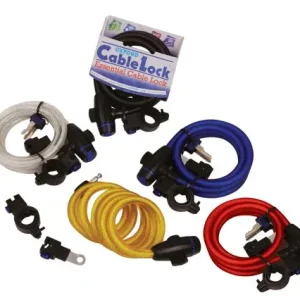 Přímo Od Výrobce OXFORD lanko CABLE LOCK délka 1.8M X 12mm barva tmavý BS