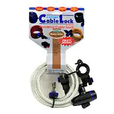 OXFORD lanko CABLE LOCK délka 1.8M X 12mm barva průhledný BS Nízká Cena