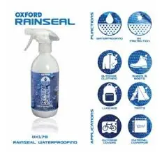 OXFORD impregnační prostředek pro textilní materiály RAIN SEAL 500ML, vodotěsnýING sprej Koupit Online