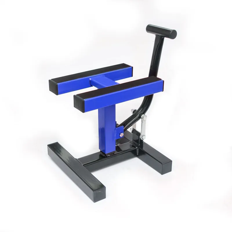 Horká Nabídka PROMX stojan/zvedák/podstavec motocyklu CROSS barva světle modrá (podrobnosti)