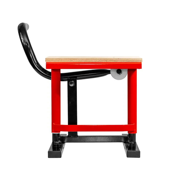 Doprava Zdarma PROMX PRO WOOD stojan/zvedák/podstavec motocyklu CROSS dokončení dřevo barva červená (podrobnosti)