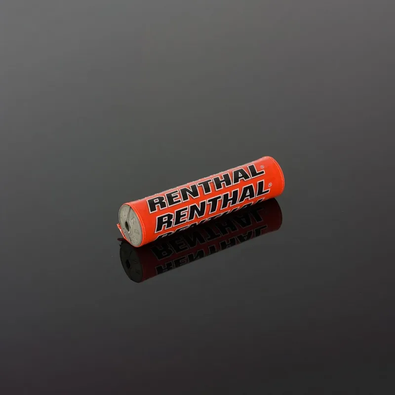 RENTHAL houba na řídítka MINI SX PAD (205mm) ORANGE barva oranžová s logem RENTHAL Velkoobchod