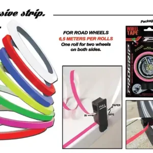 Celosvětová Doprava PROGRIP páska ozdobná na ráfky (s aplikátorem) barva oranžová (6,2 M) (PG5025OR) (5025-166)