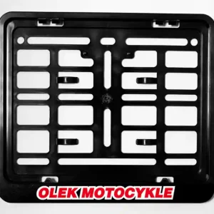 BIKETEC rám POD tabulky registrační skútr barva černá s logem olek motocykly Hromadná Objednávka