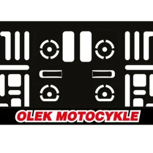 BIKETEC rám POD tabulky registrační auto barva černá s logem olek motocykly Aktuální