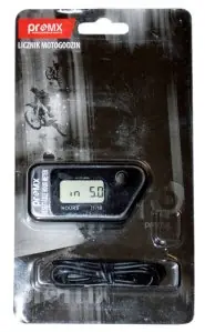 Ruční Výroba PROMX indukční měřič motohodin RESEToválný voděodolný PR05 (EL)