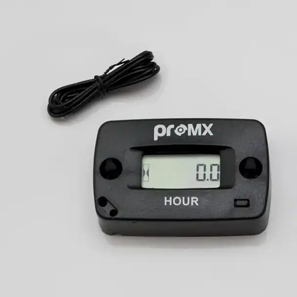 Zlevněný PROMX indukční měřič motohodin RESEToválný voděodolný PR08 (EL)