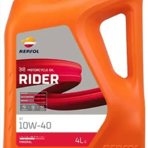 REPSOL motorový olej RIDER 4T 10W40 4L MA2 minerální (5) nahrazuje RP165N54 Prémiový