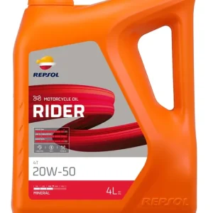 Pouze Dnes REPSOL motorový olej 4T RIDER 20W50 4L MA2 minerální (5) - nahrazuje RP165Q54