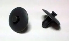 Top Prodej TOURMAX plastové montážní hmoždinky (hloubka 8,5mm, tloušťka 6,0mm, šířka hlavy 12,0mm, celková délka 23mm) (10 kusů) vyrobeno v Japonsku