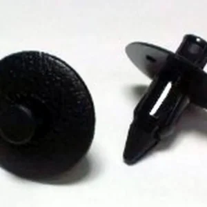 TOURMAX plastové montážní hmoždinky (hloubka 19mm, tloušťka 6,5mm, šířka hlavy 18mm, celková délka 21mm) (10 kusů) vyrobeno v Japonsku Levný